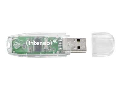 Флаш памет Intenso USB flash drive Rainbow Line - USB Typ-A 2.0 - 32 GBна ниска цена с бърза доставка - BestPC.BG
