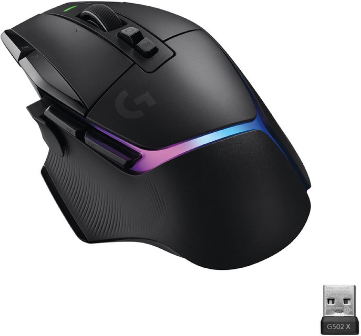 ГЕЙМЪРСКА МИШКА LOGITECH G502X Plus - Безжична - 25600 DPI - Чернана ниска цена с бърза доставка - BestPC.BG
