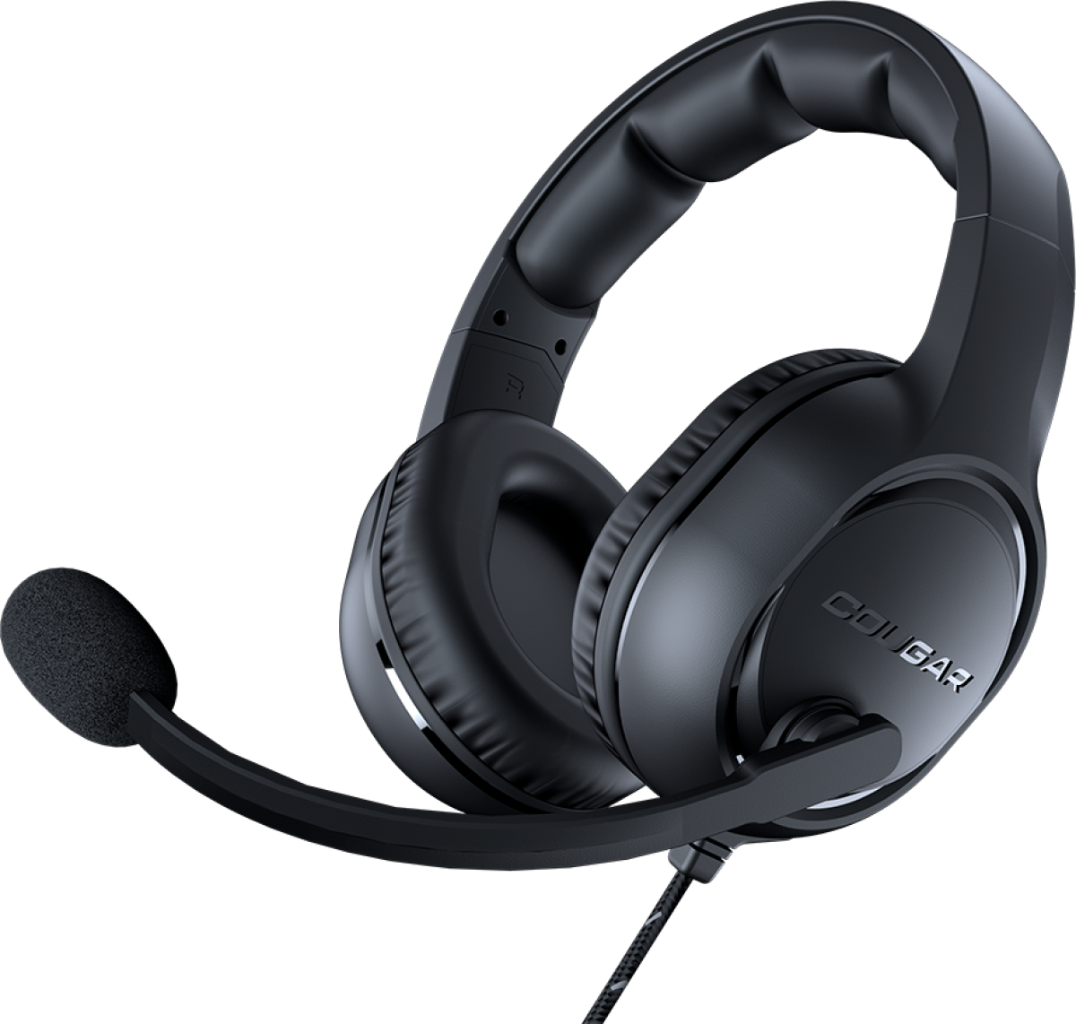 Слушалки Cougar I HX330, 50 mm, 113 dB, 32 Ω, Volume бутон, 50 mm, 20Hz - 20kHz, Черенна ниска цена с бърза доставка - BestPC.BG