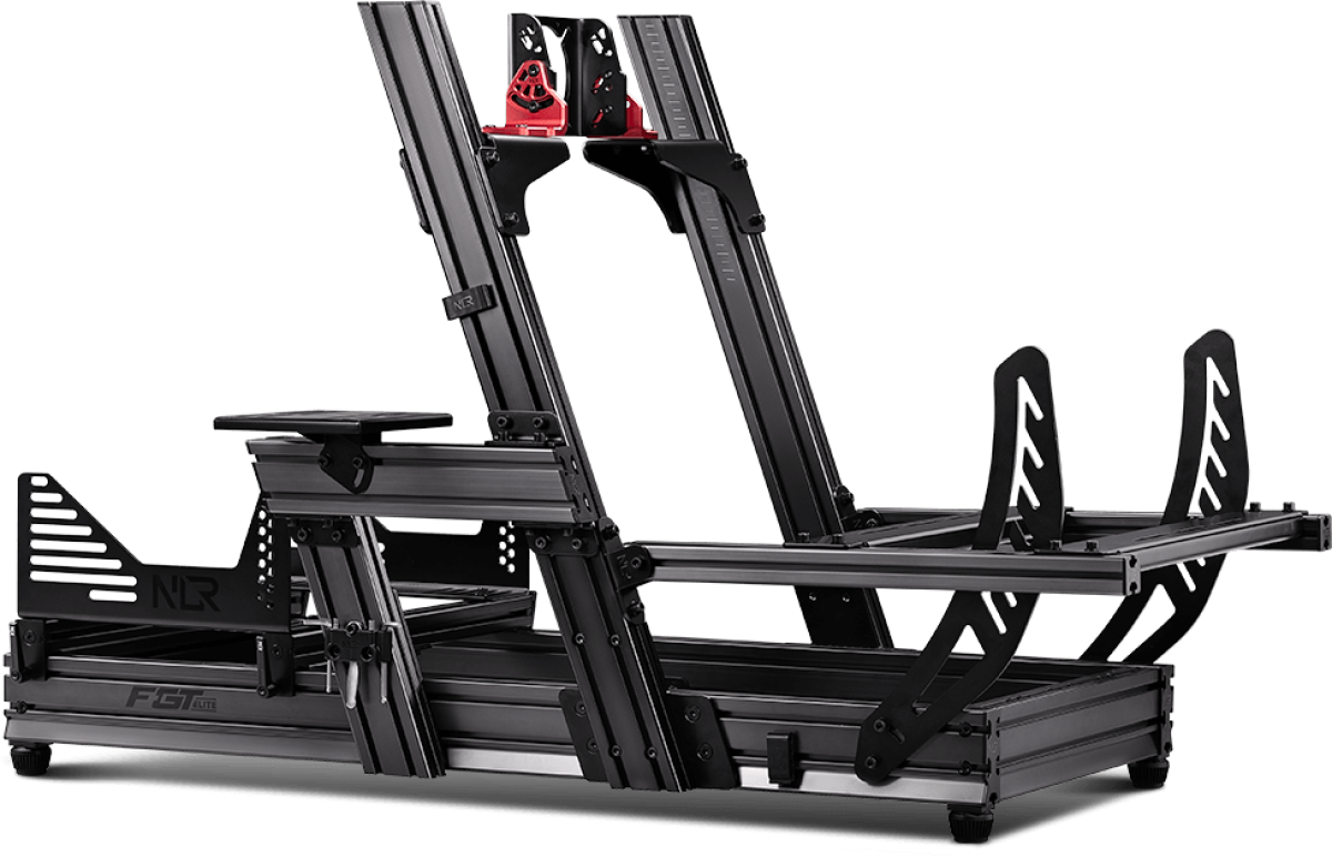 Геймърски стол Кокпит симулатор Next Level Racing F-GT Elite - Front and Side Mount Editionна ниска цена с бърза доставка - BestPC.BG