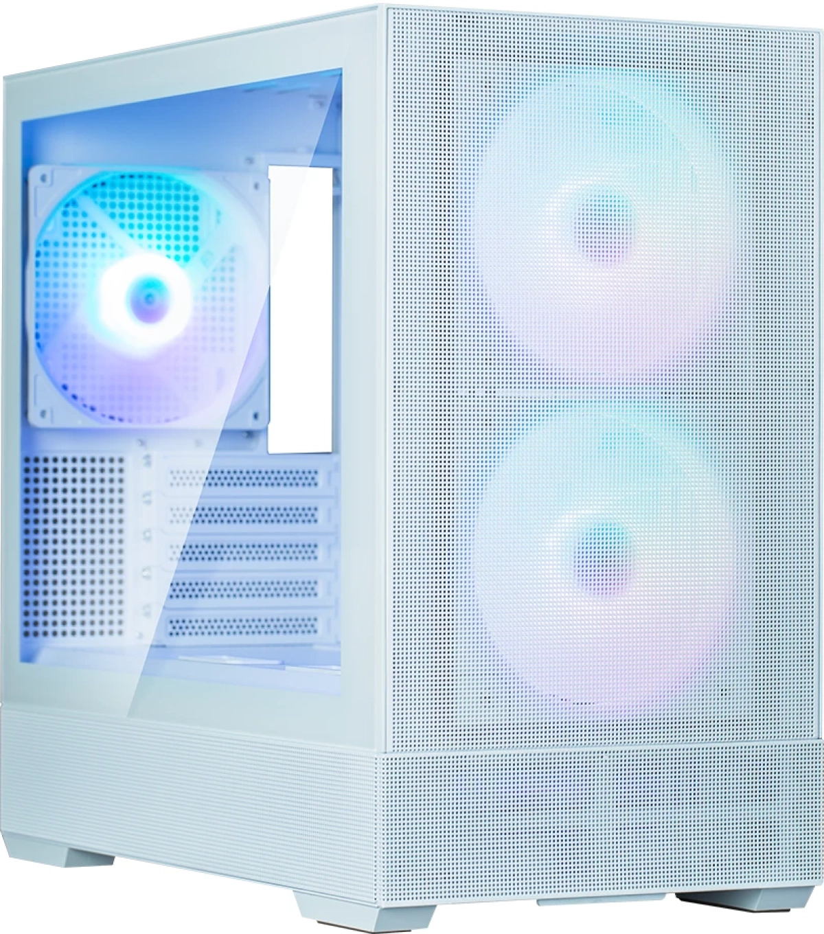 Zalman кутия Case mATX - P30 AIR Whiteна ниска цена с бърза доставка - BestPC.BG