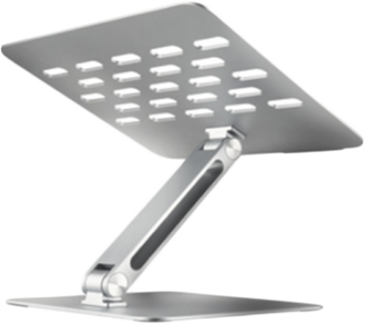 Поставка за лаптоп STND-LQ АЛУМИНИЕВА HQ стойка за 10" - 16" лаптопи, регулируема височина и ъгълна ниска цена с бърза доставка - BestPC.BG