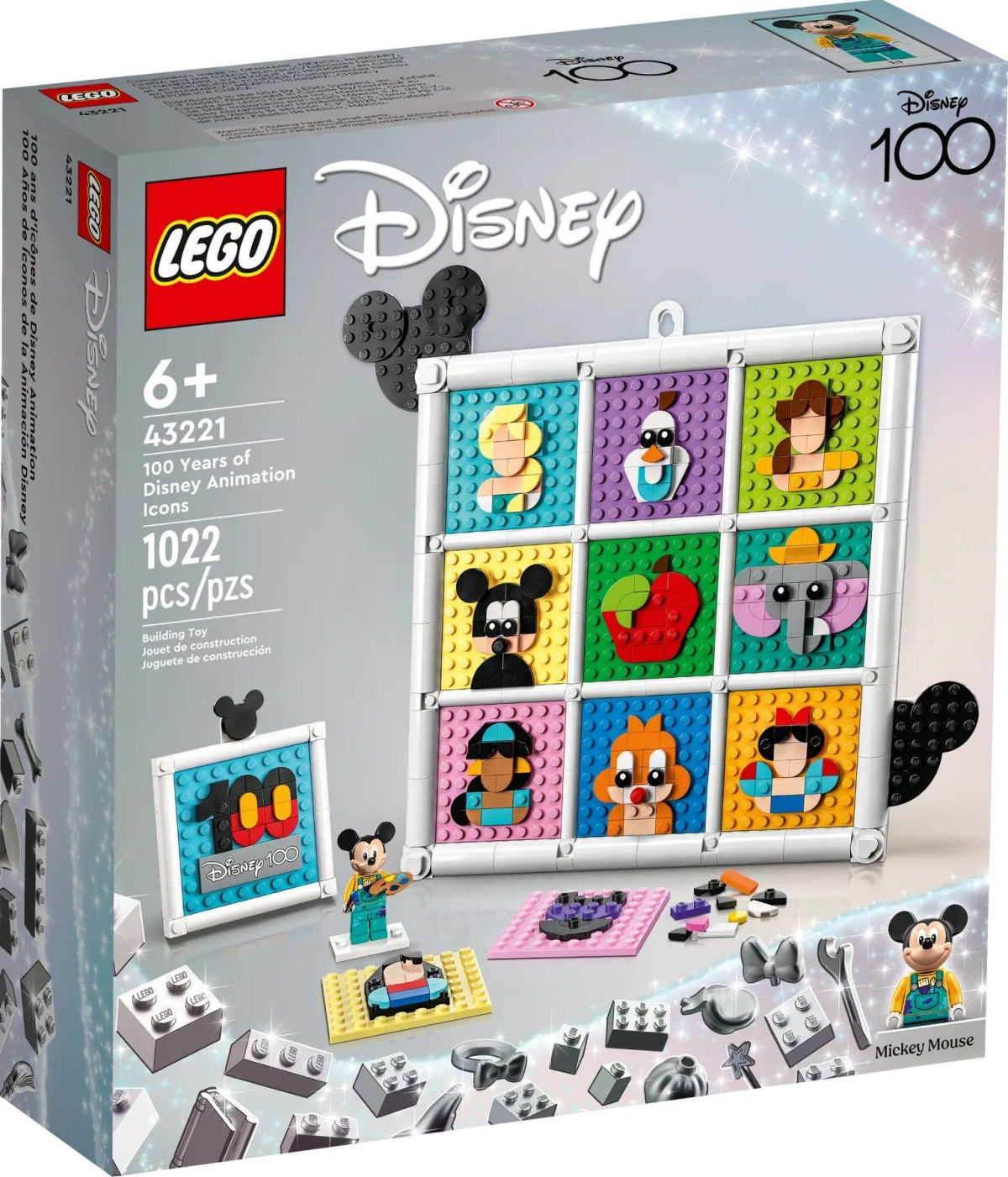 LEGO Disney - 100 years Disney, 43221на ниска цена с бърза доставка - BestPC.BG