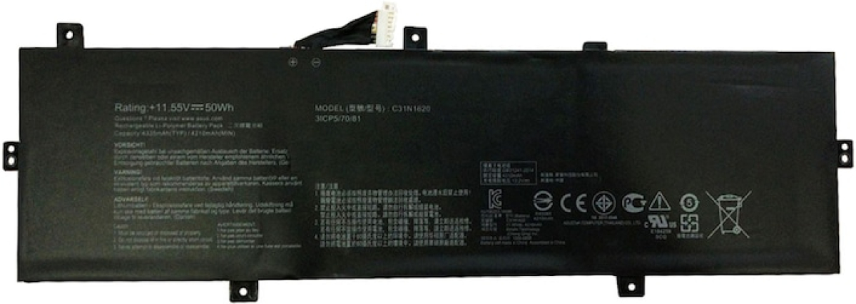 C21N1833 батерия за лаптоп Asus, 2 клетки, 7.4V, 31Whна ниска цена с бърза доставка - BestPC.BG