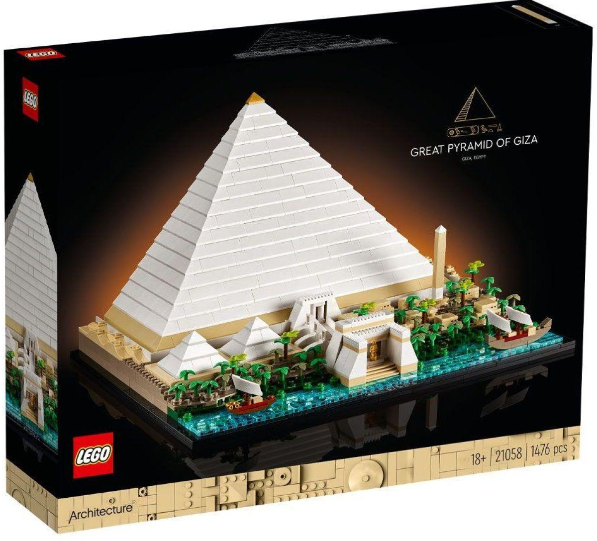 LEGO Architecture - Cheops-Pyramide, 21058на ниска цена с бърза доставка - BestPC.BG