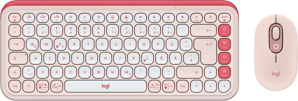 Клавиатура Геймърска LOGITECH POP ICON COMBO - ROSE - US INT\'L - BT - INTNL-973на ниска цена с бърза доставка - BestPC.BG