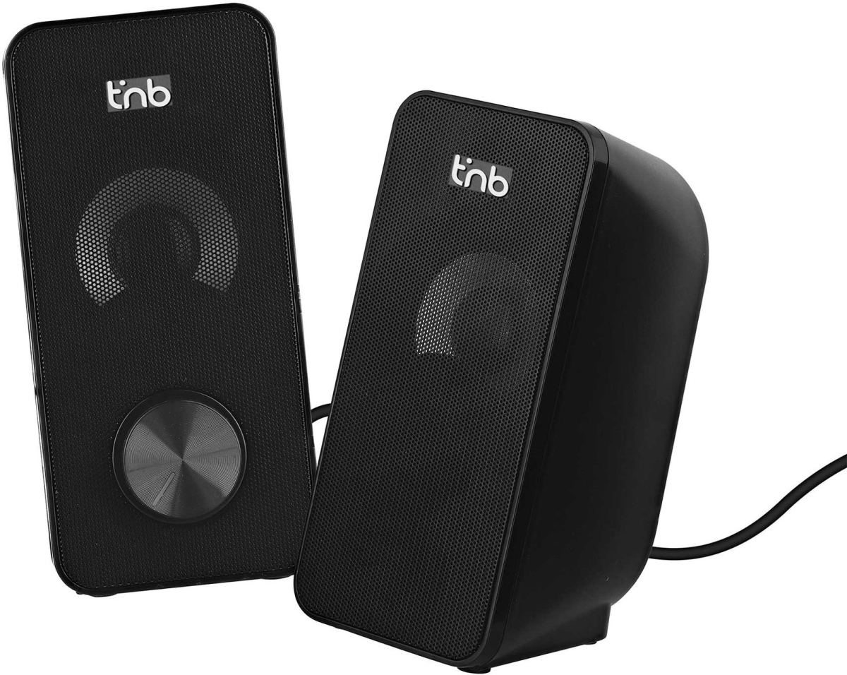 TNB Тонколони Office, 2 х 3W, Чернина ниска цена с бърза доставка - BestPC.BG