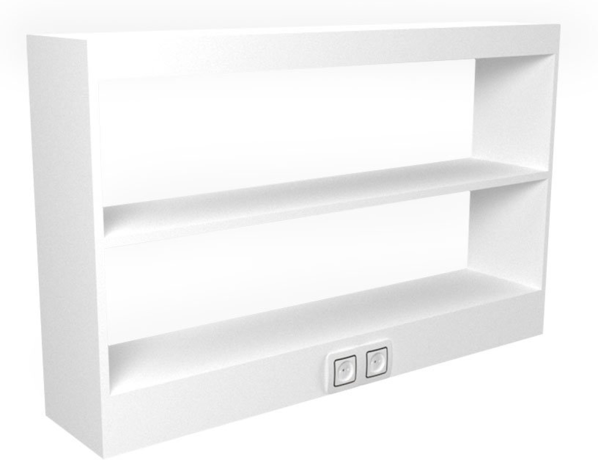 RFG Надстройка-етажерка Labo, 1200 х 250 х 750 мм, с контактна ниска цена с бърза доставка - BestPC.BG