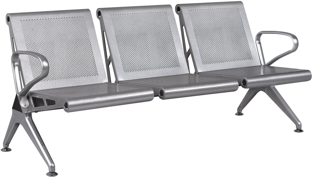 Офис стол RFG Посетителска пейка Дъблин, с 3 места, 1750 х 640 х 760 ммна ниска цена с бърза доставка - BestPC.BG