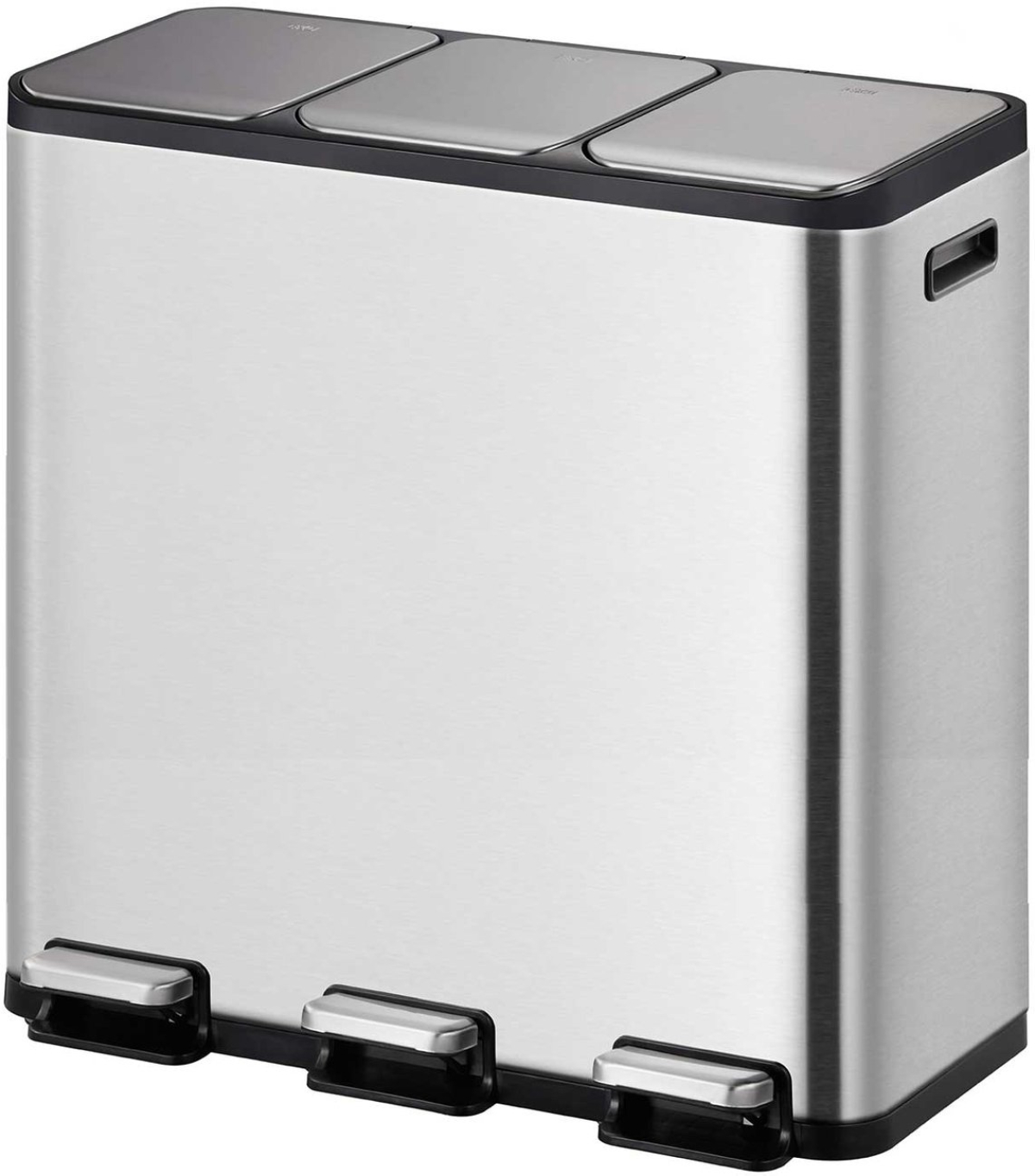 Eko Кош за отпадъци Ecocasa II, за разделно събиране, с педал, 15+15+15 Lна ниска цена с бърза доставка - BestPC.BG