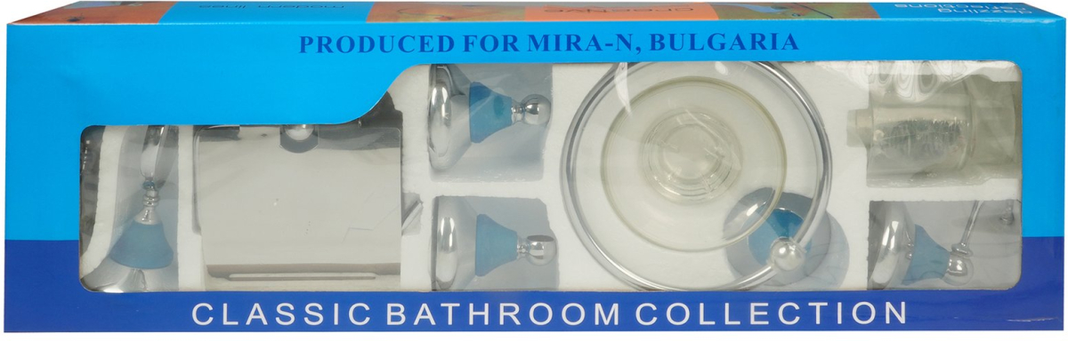 Комплект за баня 7100, хром, 6 частина ниска цена с бърза доставка - BestPC.BG