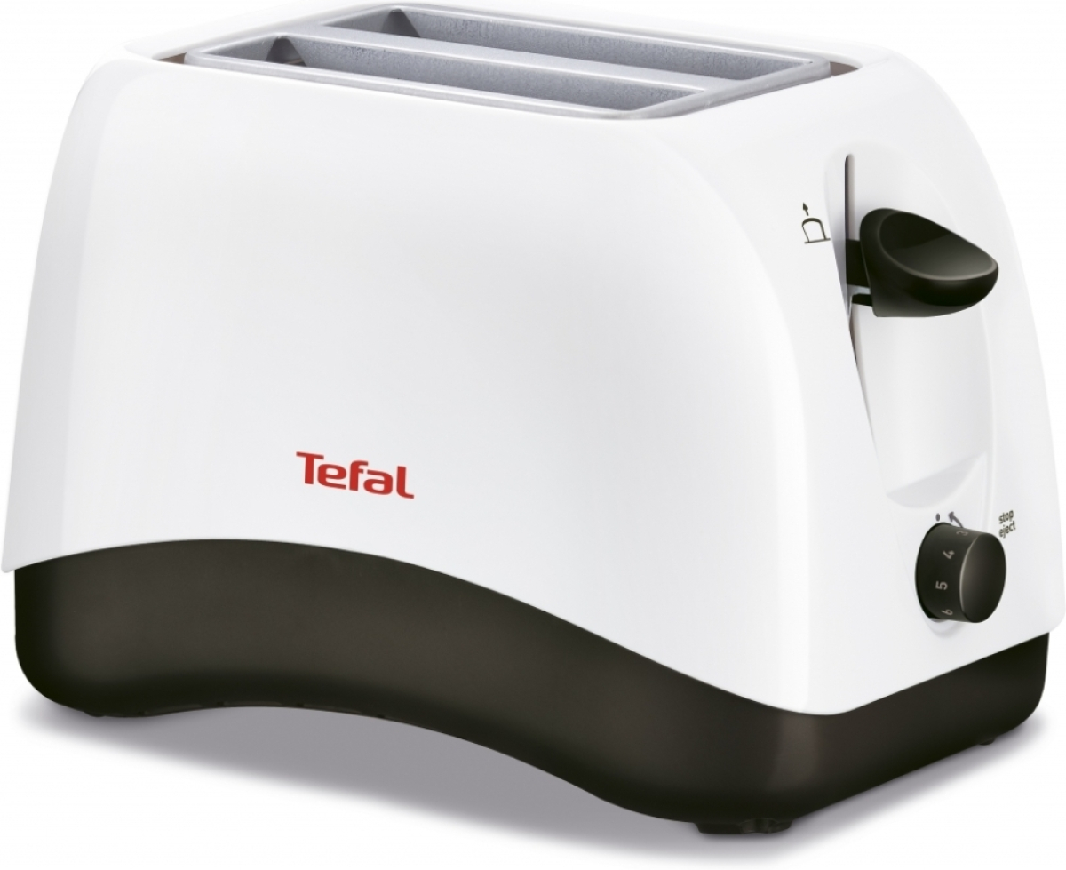 Tefal TT130130, Delfini 2, Toaster, 850W , 7 Stage thermostat, Reheating, whiteна ниска цена с бърза доставка - BestPC.BG