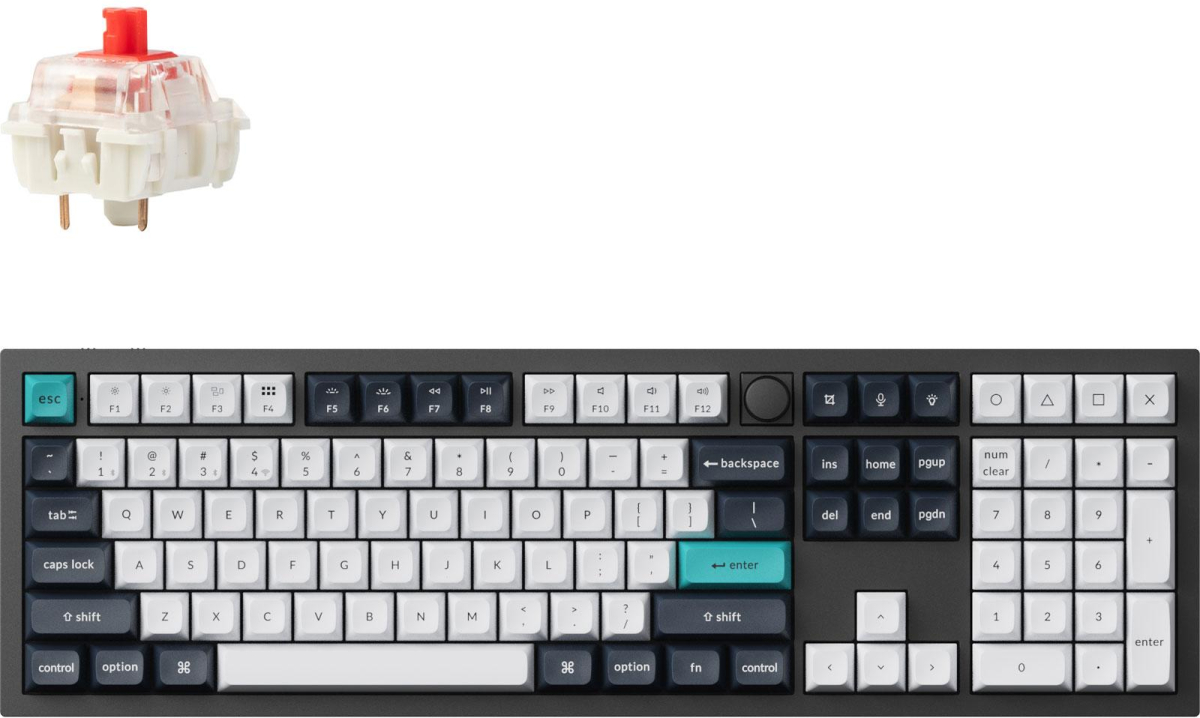 Клавиатура Keychron Q6 Max, Механична, Безжична, USB Type-C, 4000 mAh, Подсветка, Gateron Jupiter Redна ниска цена с бърза доставка - BestPC.BG