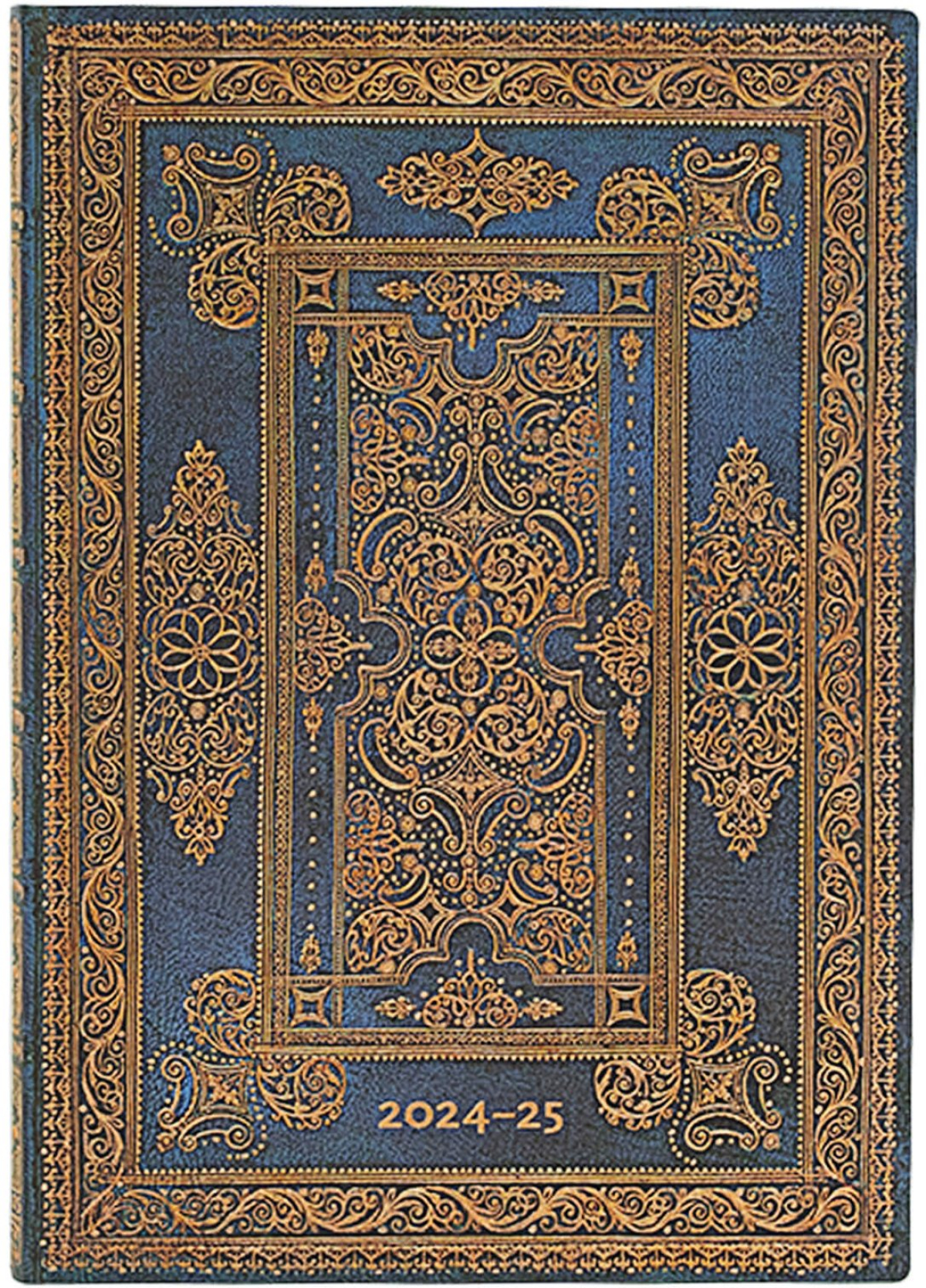 Paperblanks Планер Blue Luxe, Midi, хоризонтален, мека корица, 112 листа, за 2024-2025 годинана ниска цена с бърза доставка - BestPC.BG