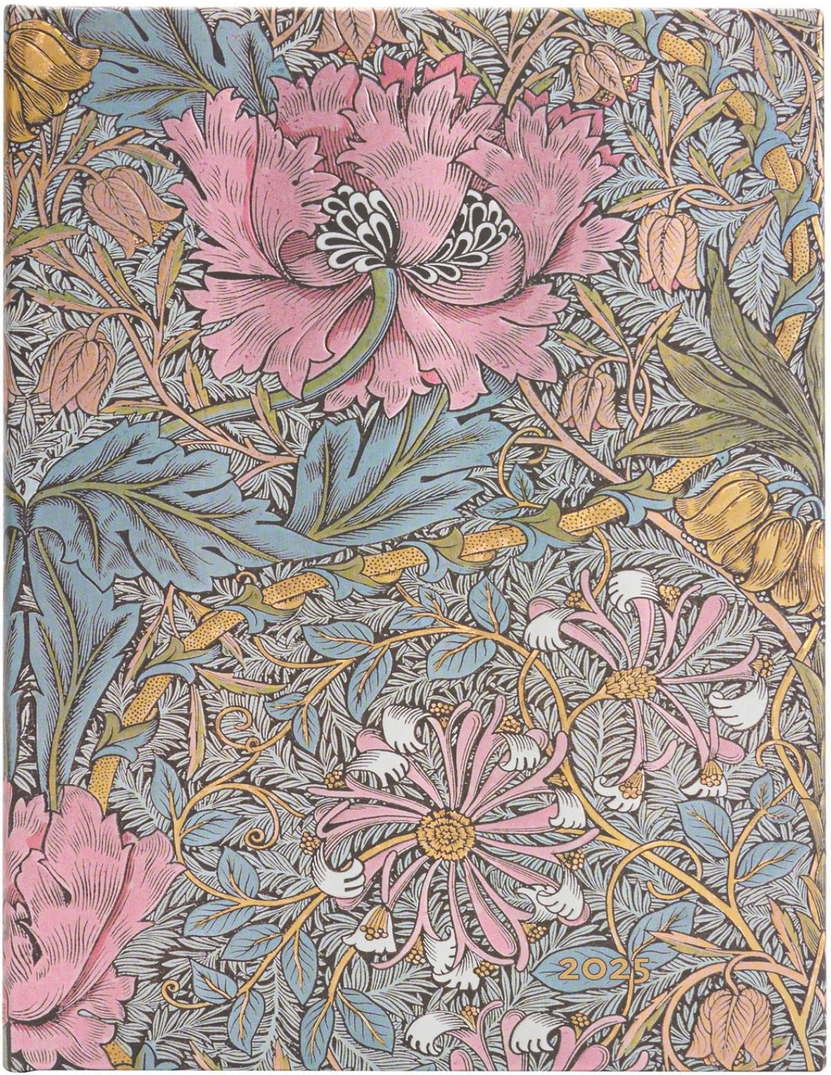 Paperblanks Планер Morris Pink, Ultra, вертикален, твърда корица, 80 листа, за 2025 годинана ниска цена с бърза доставка - BestPC.BG