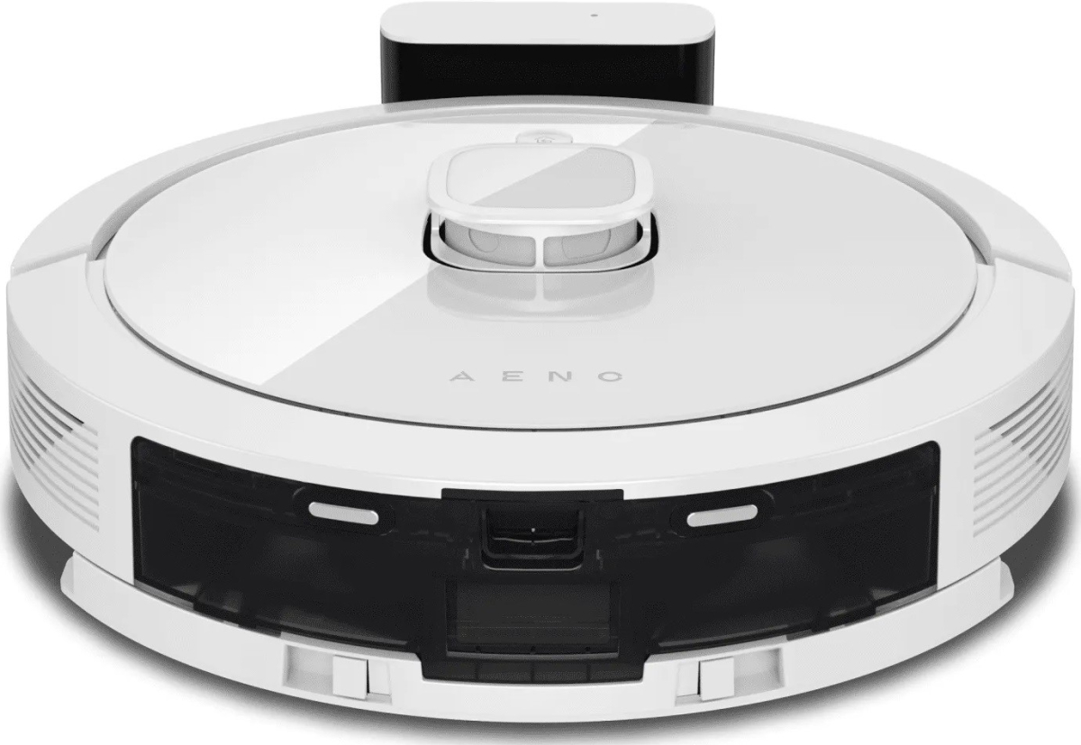 Лазерна прахосмукачка робот с 5200 mah батерия .2 в 1 резервоар, Бялна ниска цена с бърза доставка - BestPC.BG