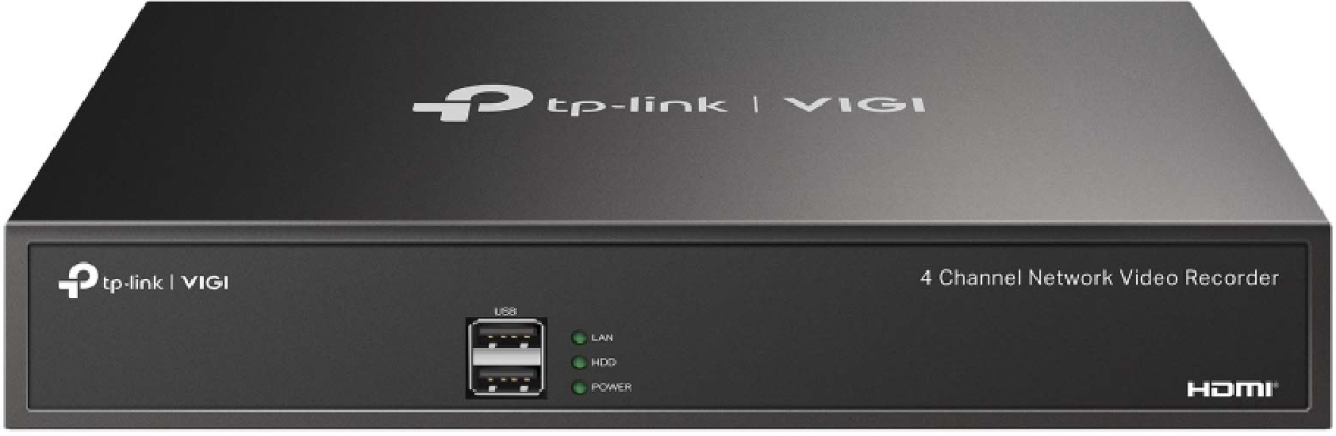 Видеорекордер 4-канален NVR TP-Link VIGI NVR1004Hна ниска цена с бърза доставка - BestPC.BG