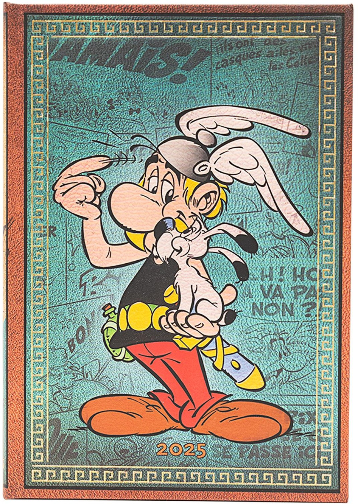 Paperblanks Планер Asterix the Gaul, Midi, Verso, твърда корица, 80 листа, за 2025 годинана ниска цена с бърза доставка - BestPC.BG