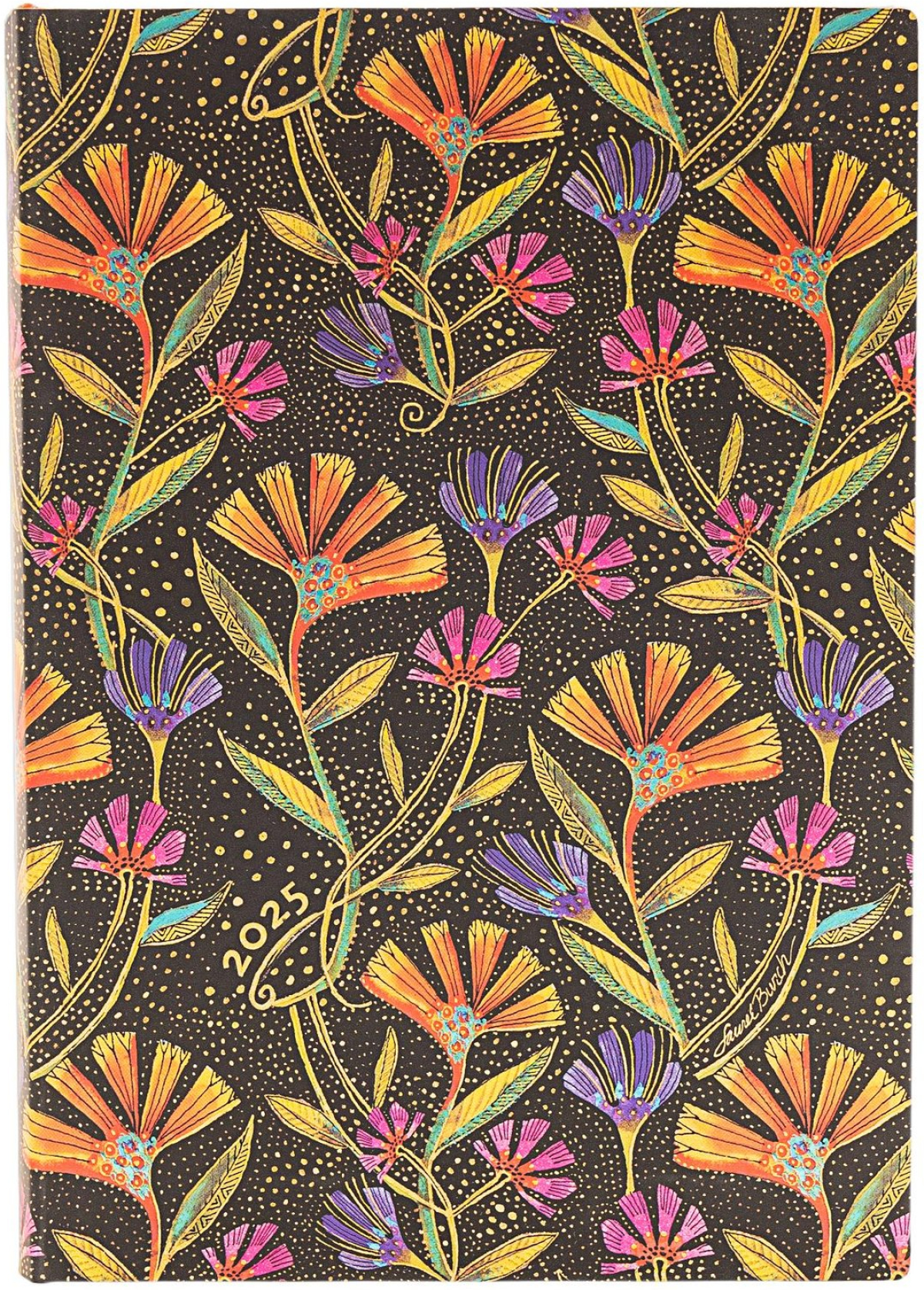 Paperblanks Планер Wild Flowers, Midi, 1 ден на страница, мека корица, 216 листана ниска цена с бърза доставка - BestPC.BG