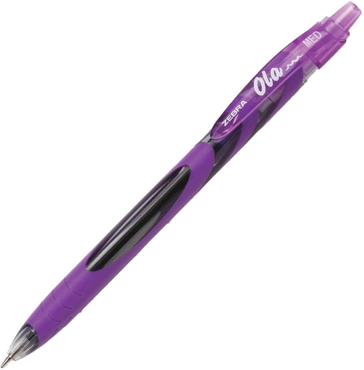 Zebra Химикалка Ola, 1.0 mm, гумирана, лилавана ниска цена с бърза доставка - BestPC.BG