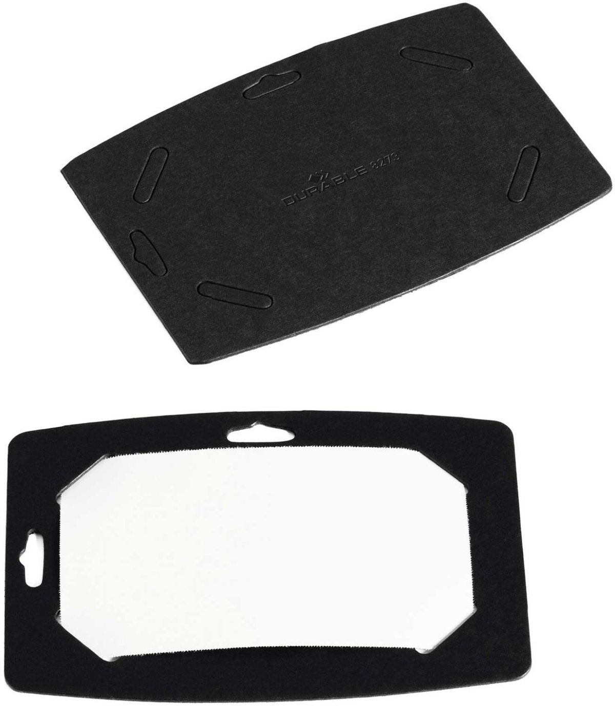 Продукт Durable Бадж, хоризонтален и вертикален, 54 x 90 мм, Чeрeн, 20 брояна ниска цена с бърза доставка - BestPC.BG