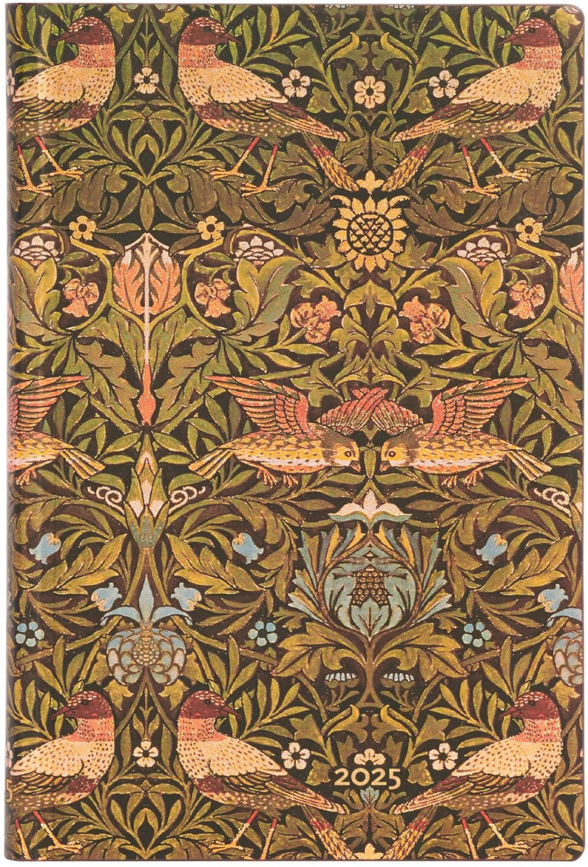 Paperblanks Планер Morris Birds, Mini, хоризонтален, мека корица, 88 листа, за 2025 годинана ниска цена с бърза доставка - BestPC.BG