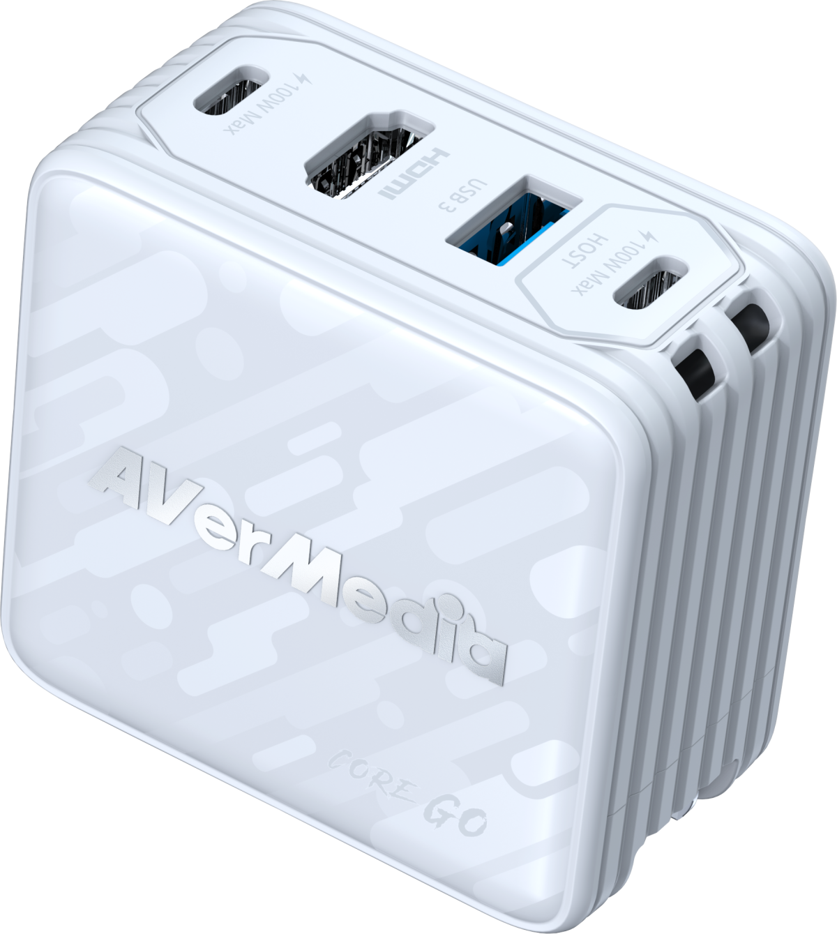 Принадлежност за смартфон Зарядна станция AverMedia Core Go GC313 Whiteна ниска цена с бърза доставка - BestPC.BG