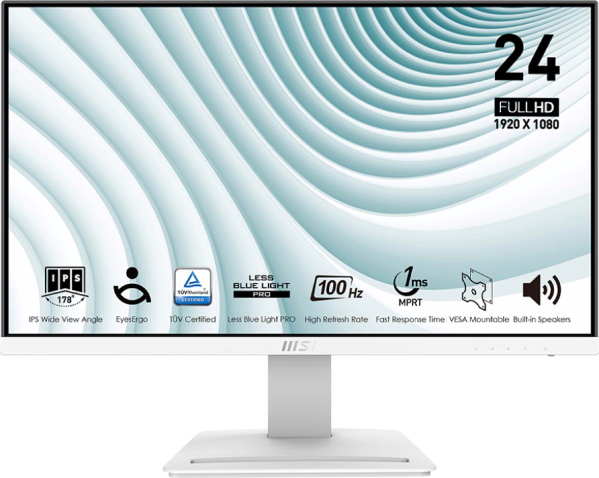 Монитор MSI 23.8 PRO MP243XWна ниска цена с бърза доставка - BestPC.BG