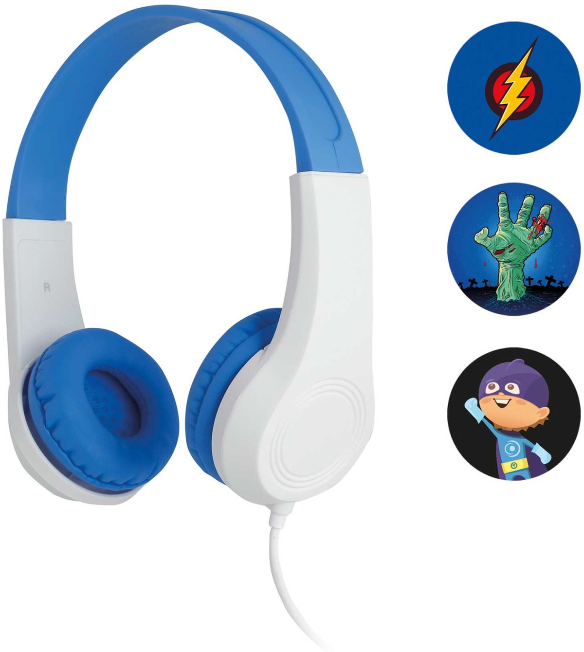 Слушалки Sencor SEP 255BL, с кабел, детски, синина ниска цена с бърза доставка - BestPC.BG