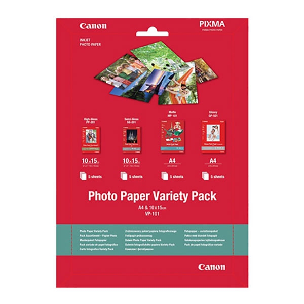 Хартия за принтер Ink Photo Paper Set Canon VP-101на ниска цена с бърза доставка - BestPC.BG
