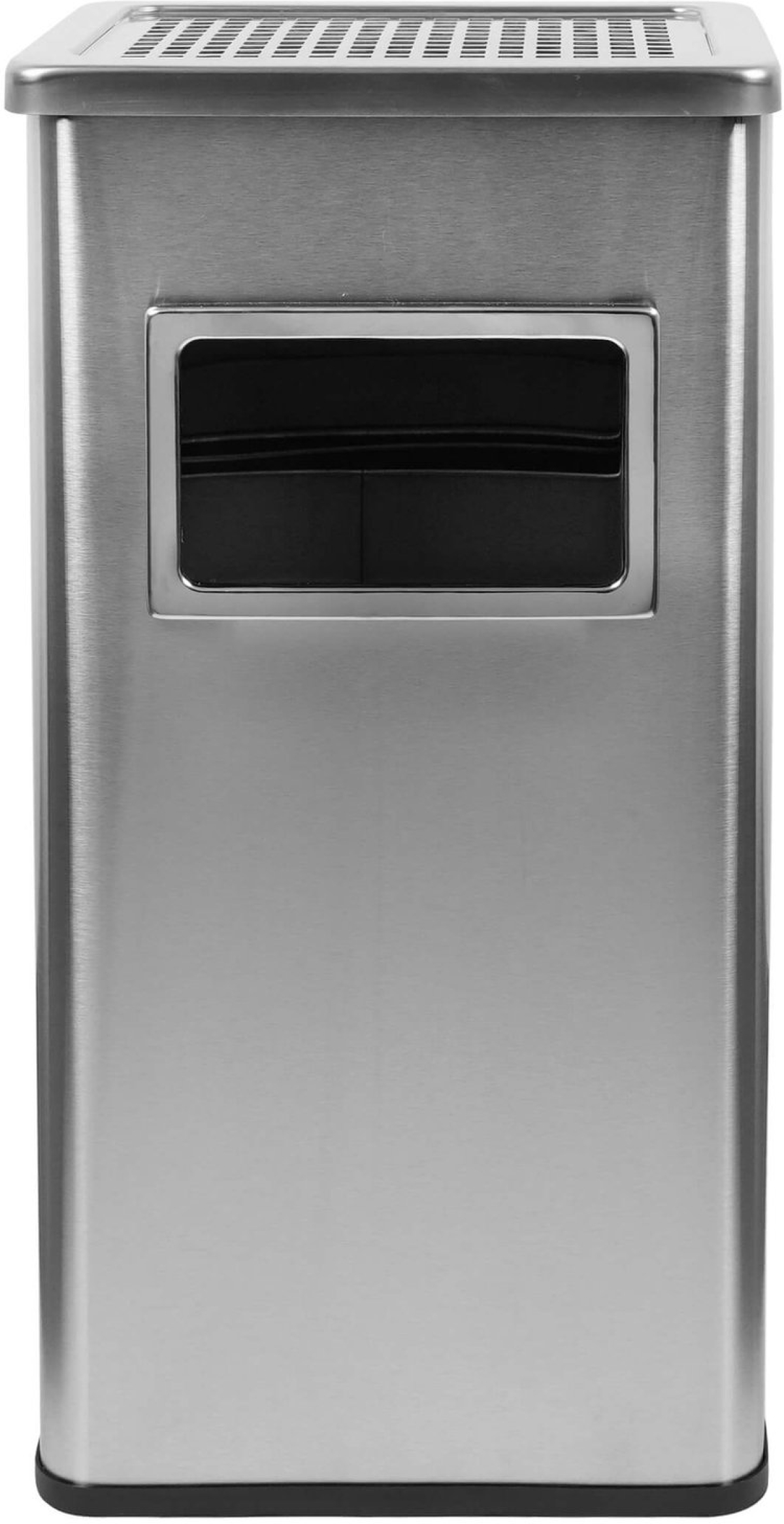 Office 1 Кош за отпадъци, с пепелник, 30 х 24 х 60.5 cm, иноксна ниска цена с бърза доставка - BestPC.BG