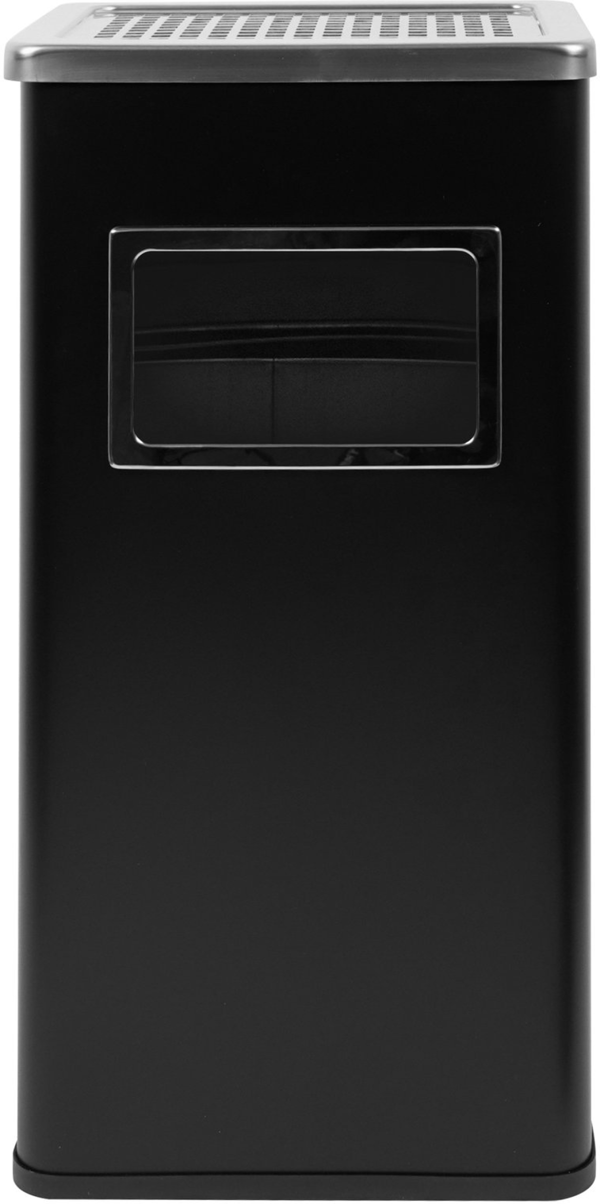 Office 1 Кош за отпадъци, с пепелник, 30 х 24 х 60.5 cm, Черен матна ниска цена с бърза доставка - BestPC.BG