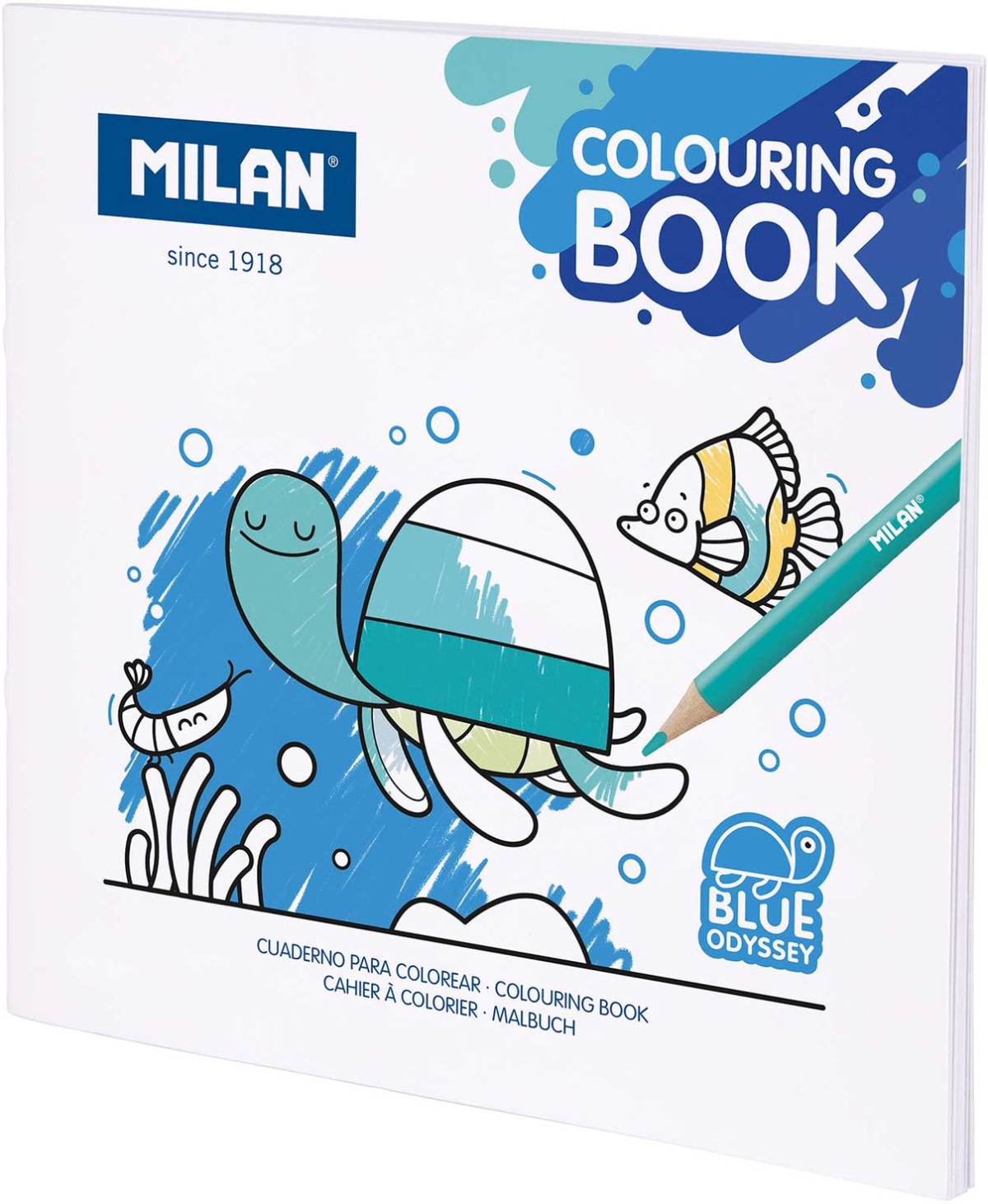 Milan Книжка за оцветяване ''Морски свят''на ниска цена с бърза доставка - BestPC.BG