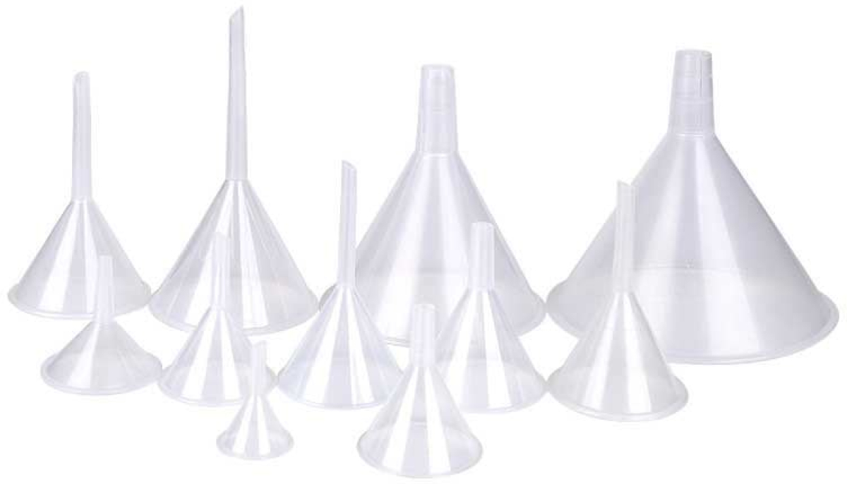 Продукт Gelsonlab Фуния с тясна опашка, PP, 35 mm, 10 брояна ниска цена с бърза доставка - BestPC.BG