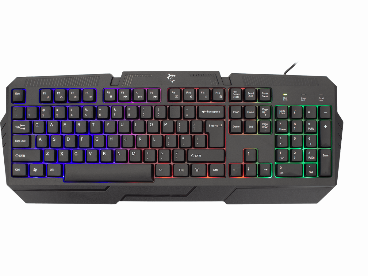Геймърска Клавиатура White Shark GK-2105 DAKOTA / US, Чернана ниска цена с бърза доставка - BestPC.BG