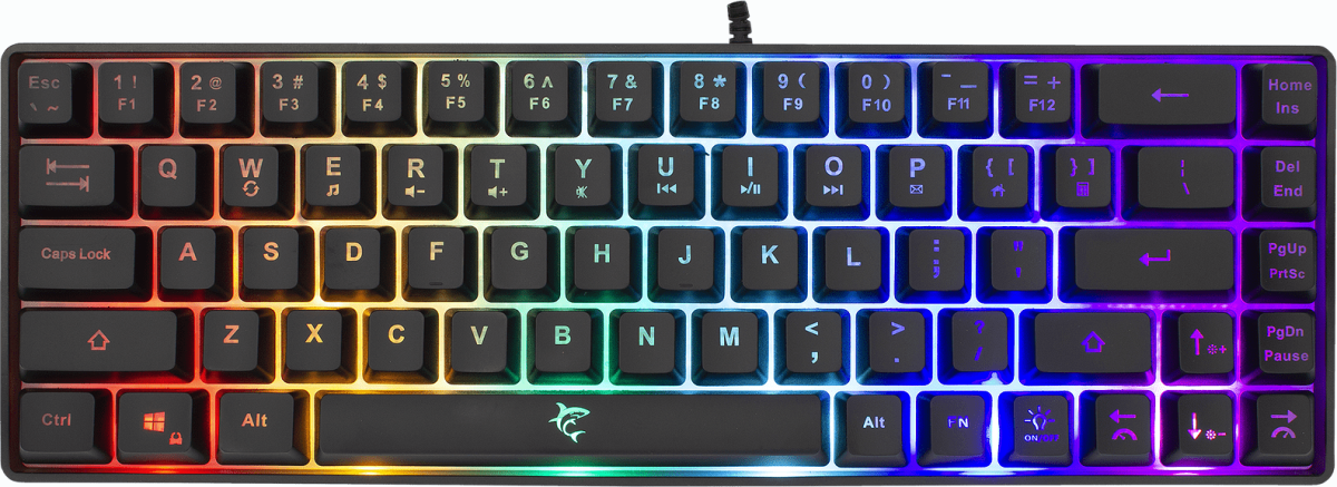 Клавиатура White Shark KEYBOARD GK-2201 RONIN  / US, Чернана ниска цена с бърза доставка - BestPC.BG