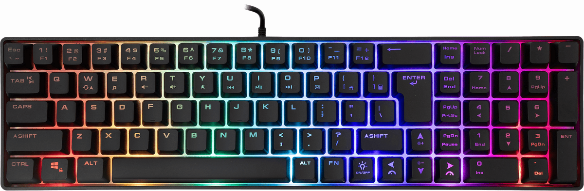 Клавиатура Геймърска White Shark GK-001114 GLADIUS US, Черенна ниска цена с бърза доставка - BestPC.BG