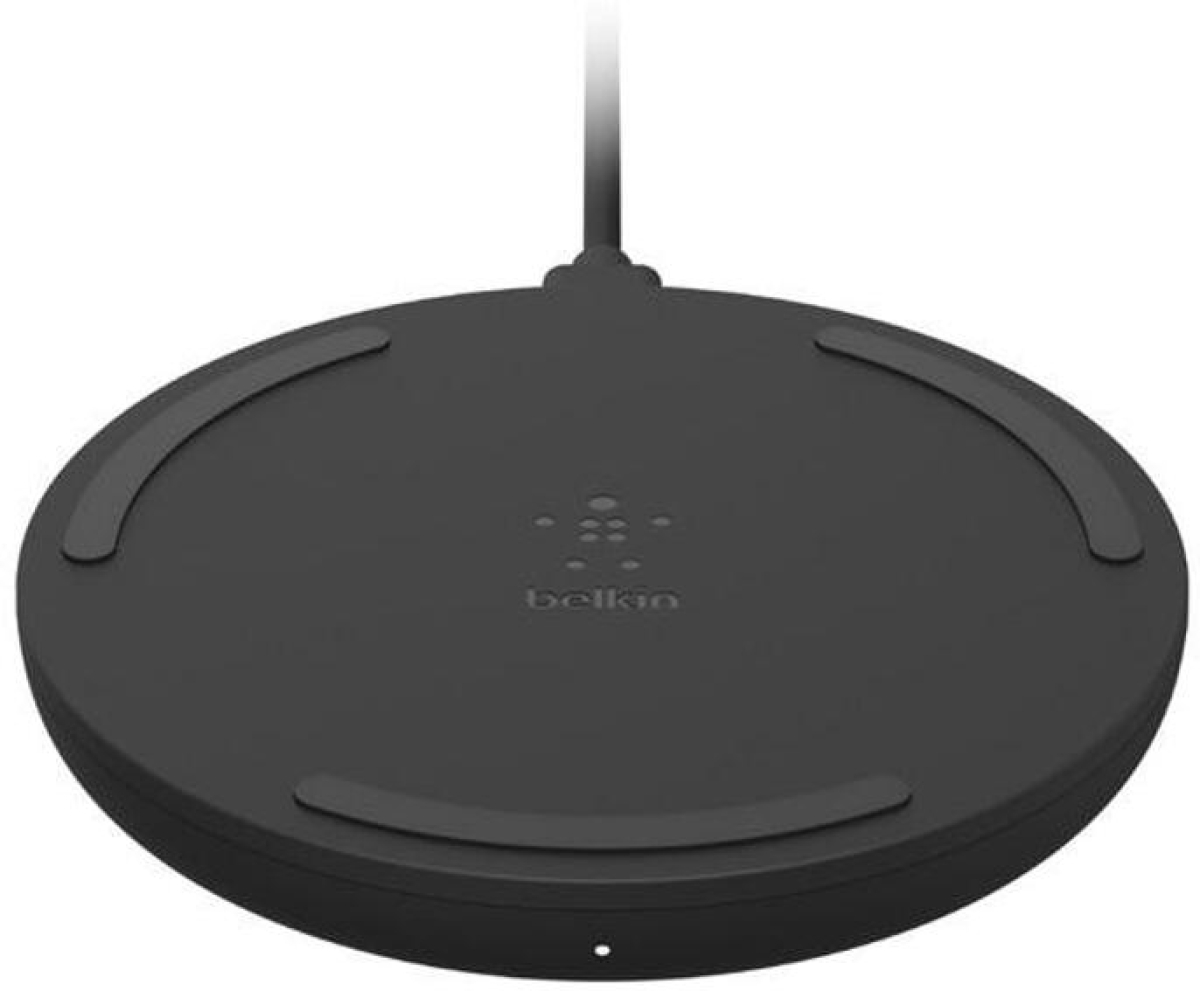 Принадлежност за смартфон Безжично зарядно Belkin BoostCharge 10W, черенна ниска цена с бърза доставка - BestPC.BG