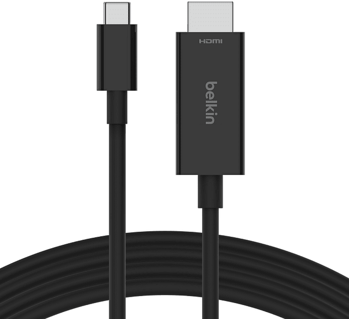Кабел Belkin USB-C към HDMI 2.1, 2 м, черенна ниска цена с бърза доставка - BestPC.BG