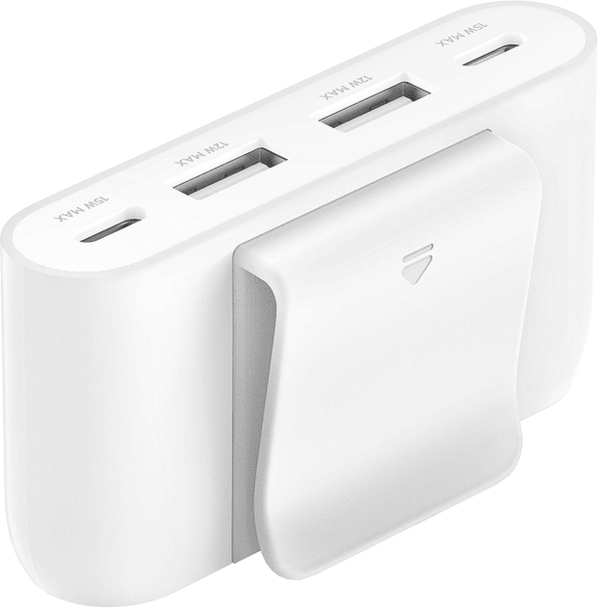 Принадлежност за смартфон Зарядно устройство Belkin 4 port USB Power Extender 2xC 2xA up to 30w, Бялона ниска цена с бърза доставка - BestPC.BG