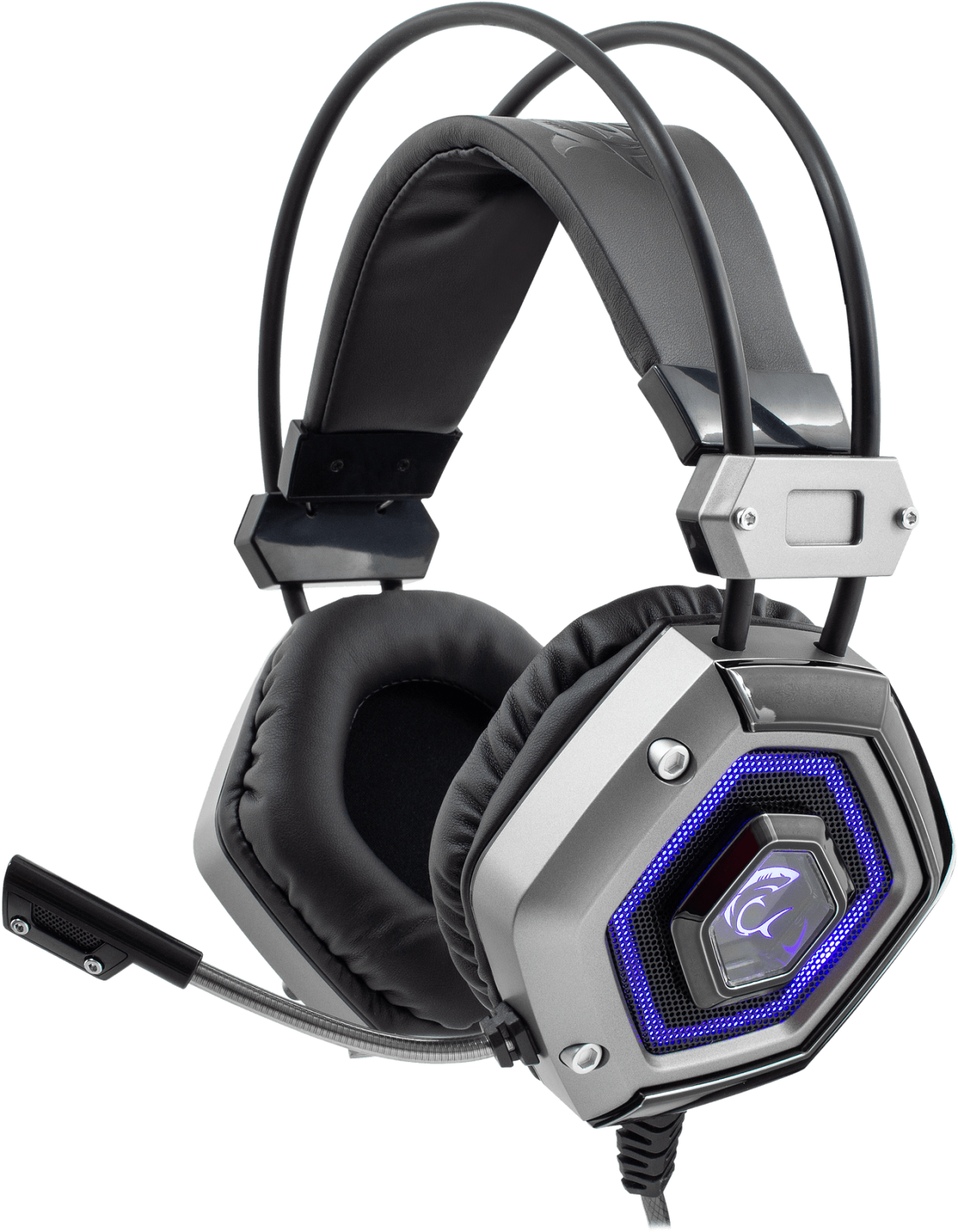 Гейминг слушалки White Shark GH-1841 LION, Сивна ниска цена с бърза доставка - BestPC.BG