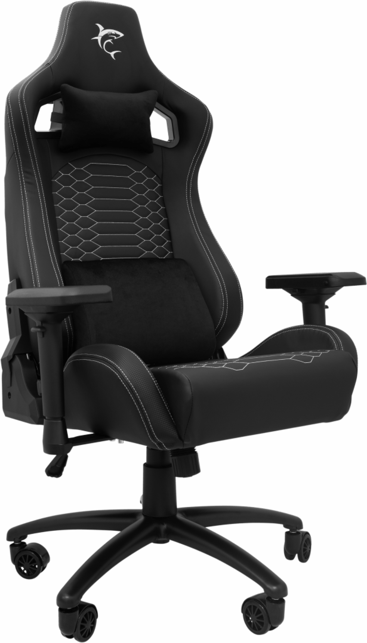 Гейминг стол White Shark PHOENIX, Черенна ниска цена с бърза доставка - BestPC.BG