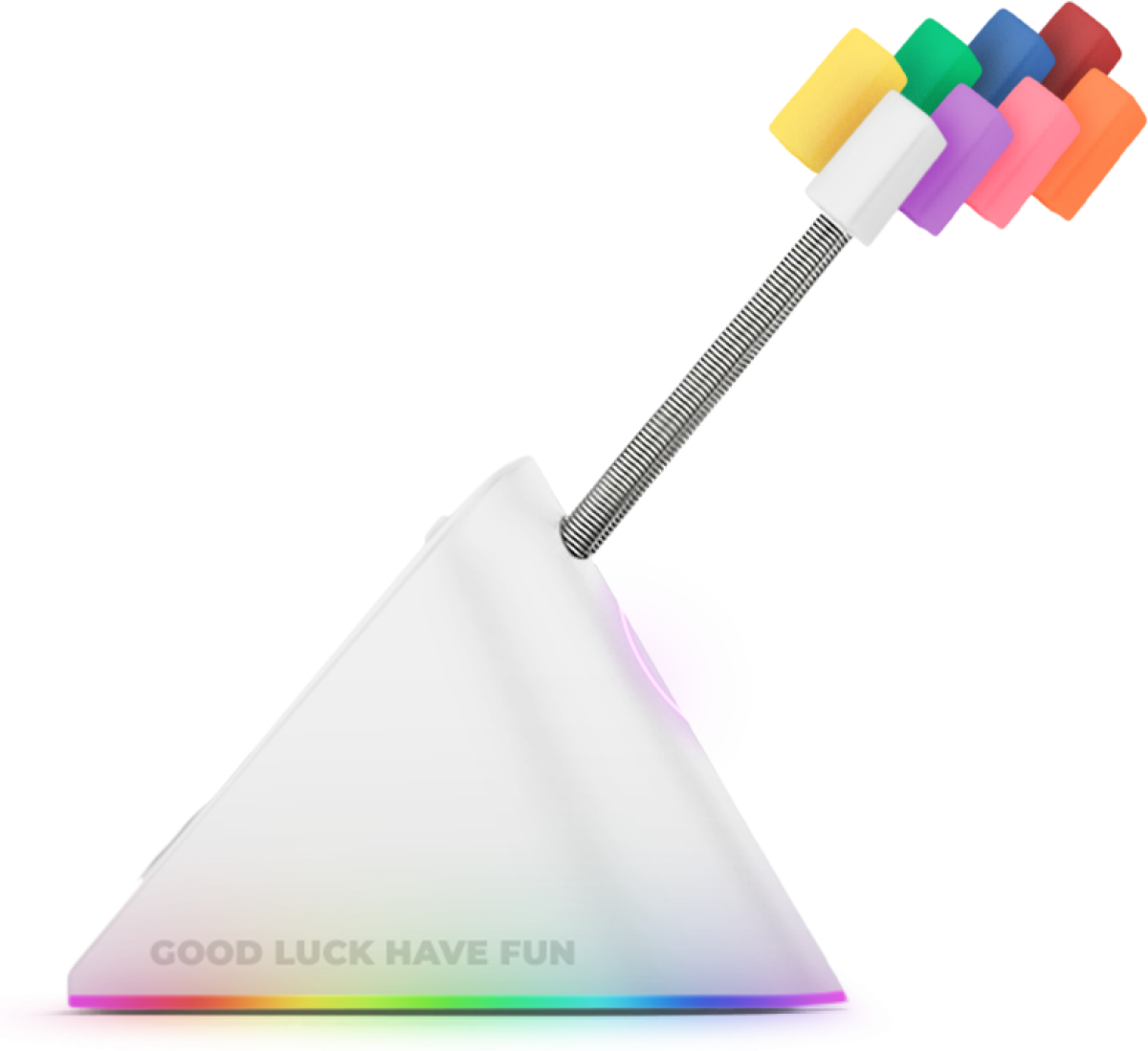 Продукт Геймърски аксесоар за кабела на мишката FragON Citadel RGB - Whiteна ниска цена с бърза доставка - BestPC.BG