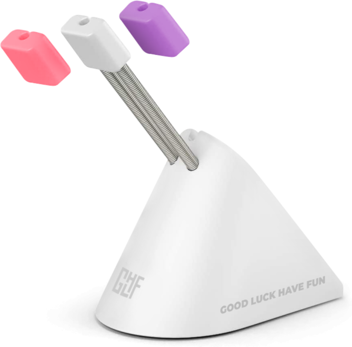 Продукт Геймърски аксесоар за кабела на мишката FragON 3 сменяеми цвята - Бялна ниска цена с бърза доставка - BestPC.BG