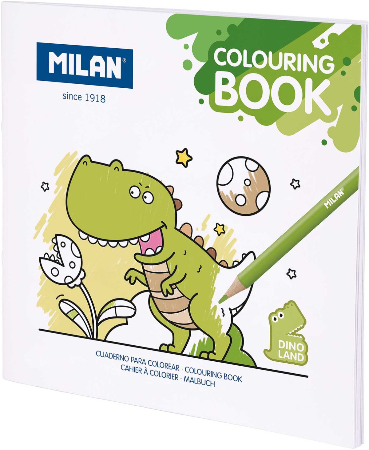Milan Книжка за оцветяване ''Страната на динозаврите''на ниска цена с бърза доставка - BestPC.BG