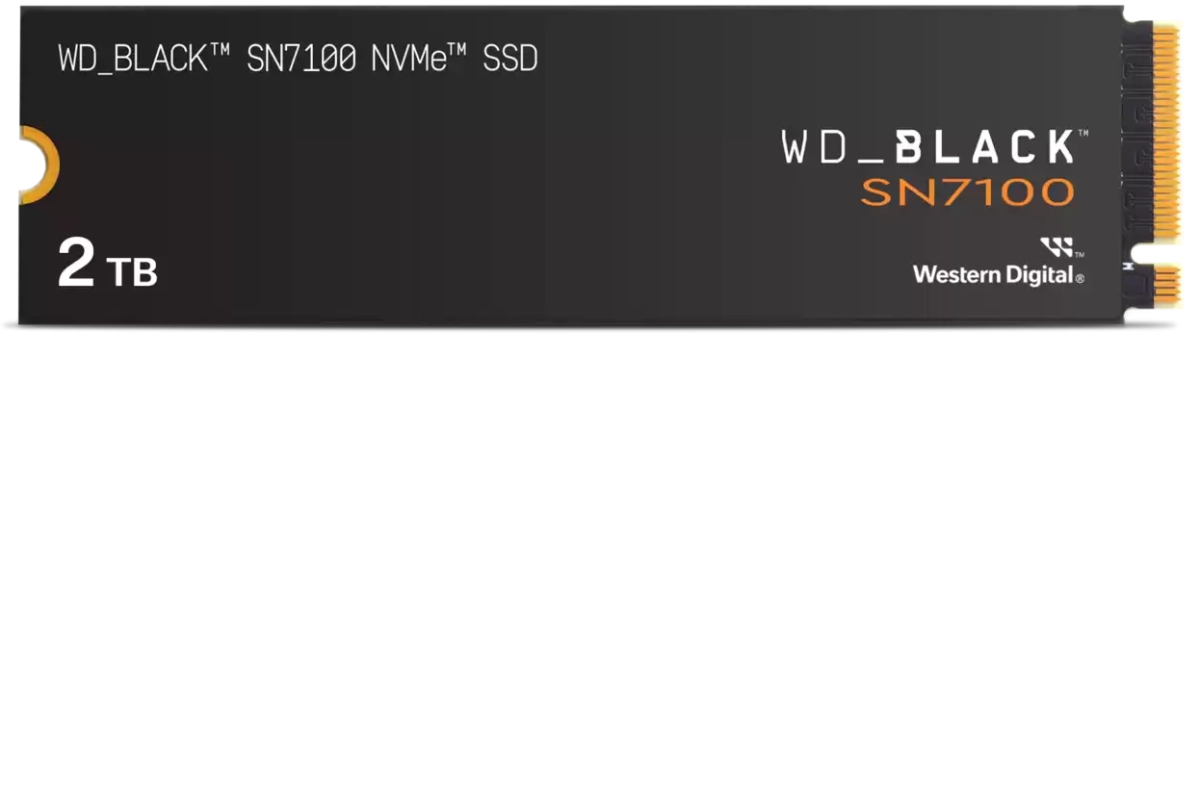 SSD WD Black SN7100 NVMe SSD 2TB M.2 2280на ниска цена с бърза доставка - BestPC.BG