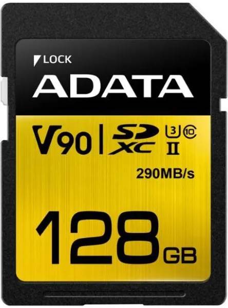 ADATA 128GB SDXC UHS-II U3 CLASS 10на ниска цена с бърза доставка - BestPC.BG