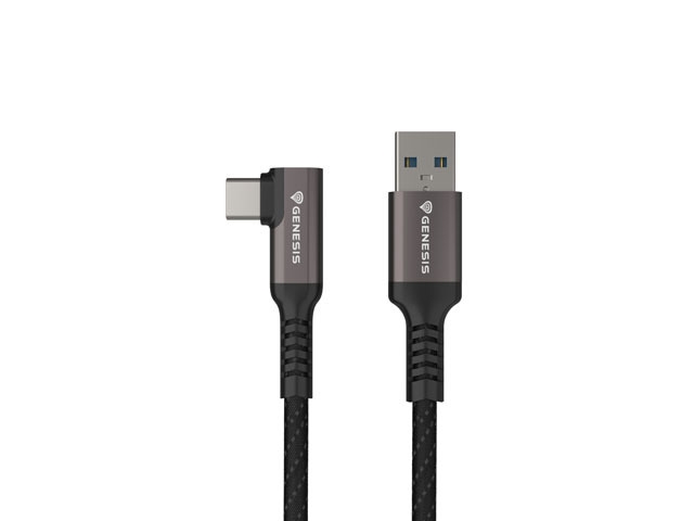 Кабел/адаптер Genesis Cable USB-C(M)--USB-A(M) 3.1 GEN 1, 5GB-S PD15W VR, 5m, Blackна ниска цена с бърза доставка - BestPC.BG