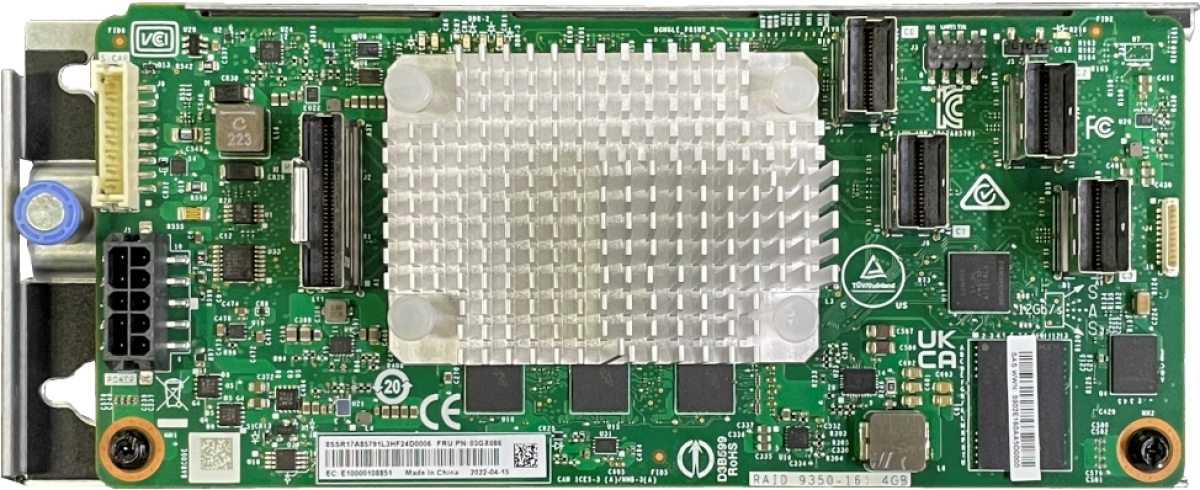 Сървърен компонент Lenovo ThinkSystem RAID 9350-16i 4GB Flash PCIe 12Gb Adapterна ниска цена с бърза доставка - BestPC.BG