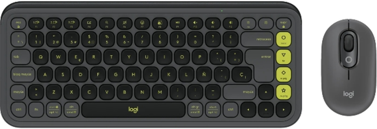 Клавиатура Logitech Pop Icon Combo - Graphite - US INT'L - BT - N-A - INTNL-973на ниска цена с бърза доставка - BestPC.BG